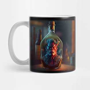 Demon in a bottle Mug